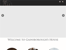 Tablet Screenshot of gainsborough.org